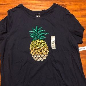 NWT Old Navy sequenced shirt size XXL